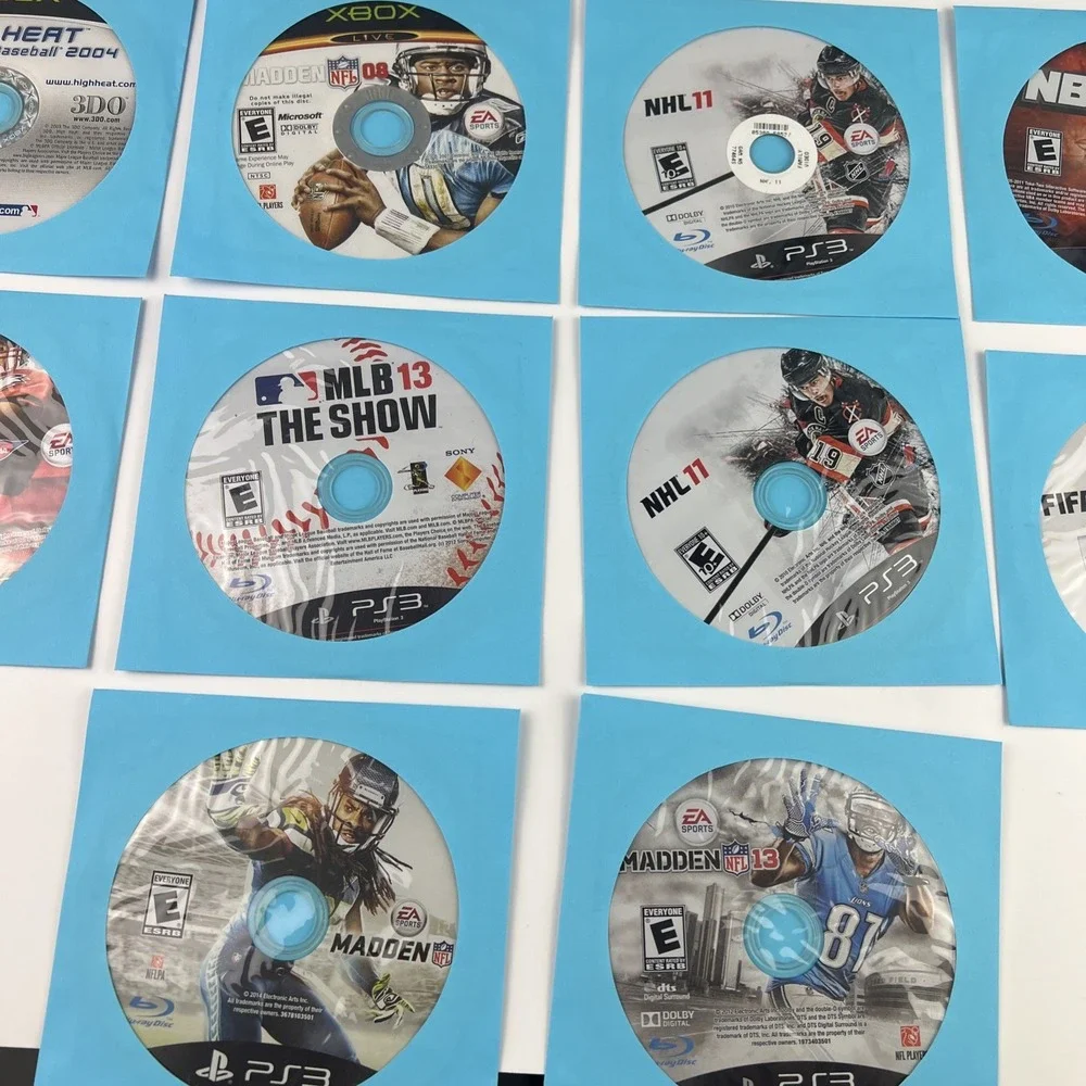 Multi Platform Loose Discs Video Game - Lot Of 50 - AS IS Untested Scratches #8